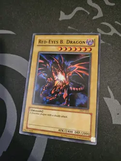 Red-Eyes B. Dragon JMP-002 Shonen Jump Magazine Promo Ultra Rare NM - Image 3