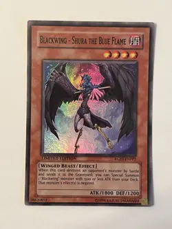 Blackwing - Shura the Blue Flame RGBT-ENPP2 Duelist Pack Collection Tin Limited - Image 1
