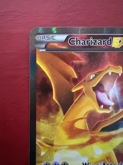 Charizard EX XY121 Full Art XY Holo Black Star Promo Pokemon Card DMG - Image 2