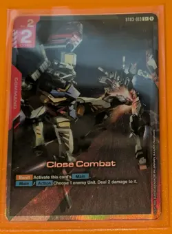 Gundam Card Game Close Combat Foil ST03-013, C+ English Edition - Image 1