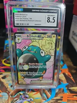 Pokemon TCG Iono's Bellibolt EX 194 Scarlet & Violet Promo Cards Full Art - Image 1