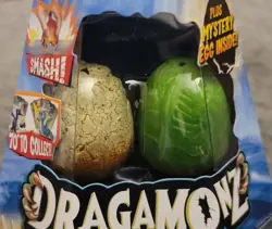 Dragamonz Super Series 3 Dragons 18 Cards Spin Master: Tan/Green Mystery - Image 2