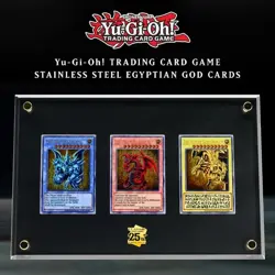 Yu-Gi-Oh! TCG Stainless Steel Egyptian God Cards 25th Anniversary Edition - Image 5