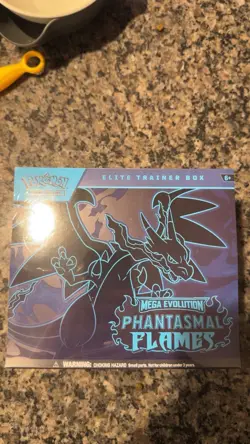 Phantasmal Flames Elite Trainer Box - Pokemon Card New Sealed ETB - Image 1