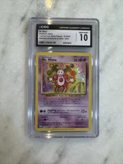 Mr. Mine Holo Pokemon 013/034 2023 Card CGC Gem Mint 10 - Image 1