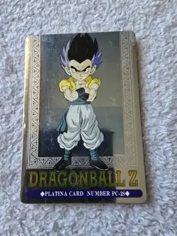 Dragon Ball Z DBZ CCG Platina card PC-28 Gotenks HP Japanese - Image 1