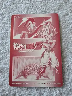 Dragon Ball Z DBZ CCG Platina card PC-28 Gotenks HP Japanese - Image 3