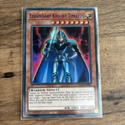 YuGiOh DLCS-EN001 Legendary Knight Timaeus | 1st Edition Purple Ultra Rare Card - Image 1