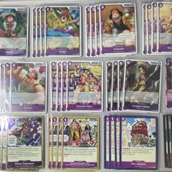 One Piece OP13 - Gol.D.Roger Structure Deck + 10 Roger Don!! - NM/M - 61 Cards - Image 5