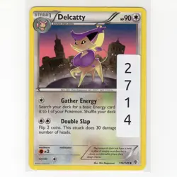 Pokemon TCG Delcatty 114/149 BW Boundaries Crossed Regular Card EN-MP 2012 - Image 3
