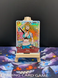 Nami ST01-007 Treasure Rare Card OP06 Wings of the Captain English One Piece TCG - Image 1