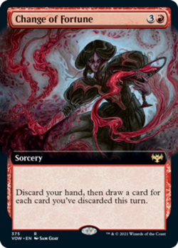 Change of Fortune - Extended Art x1 - Innistrad: Crimson Vow - NM-Mint, English - Image 1
