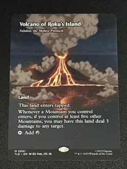 Avatar: The Last Airbender Eternal Legal Volcano of Roku's Island Borderless 61 - Image 1