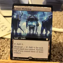 Urza's Workshop (Extended Art) Commander: the Brothers' War Regular - Image 1