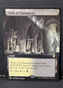 Vault Of Champions (Extended Art) Nonfoil - Commander Legends (CMR) MTG - 715 NM - Image 1