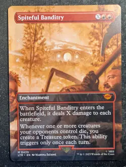 Spiteful Banditry - Borderless - LOTR: Tales of Middle Earth (MTG) - Image 1