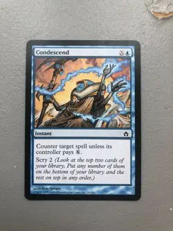 Mtg Fifth Dawn Condescend NM - Image 1