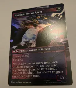 Ratchet, Field Medic (Shattered Glass) Universes Beyond: Transformers Foil - Image 2