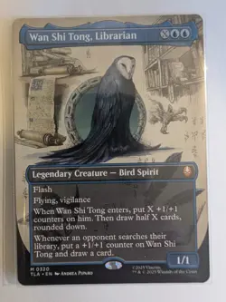 Wan Shi Tong, Librarian BORDERLESS - MTG Avatar: The Last Airbender (TLA #320) - Image 3