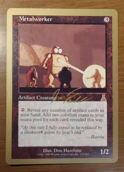 Metalworker - 2000 Jon Finkel - Light Play MTG World Championship Decks - Image 1