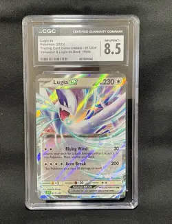 ??? Lugia ex #017/034 - CGC 8.5 Graded Pokemon Card NM/MINT+ ??? - Image 1