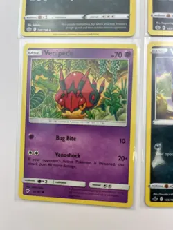 4 Card Lot venipede whirlipede scolipede Reverse Holo Pokemon TCG - Image 5
