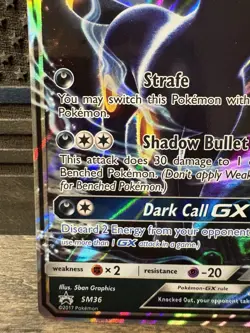 Umbreon GX SM36 Black Star Promo Holo SM Promos NM Pokemon - Image 4