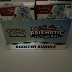 Pokemon TCG: Prismatic Evolutions Booster Bundle Display Case Unsealed 10 pks - Image 4