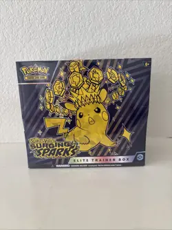 Pokemon TCG: Scarlet & Violet Surging Sparks ETB Elite Trainer Box NEW SEALED - Image 1