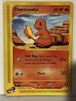 Charmander 97/165 Expedition NM Pokemon Fast Shipping - Image 1