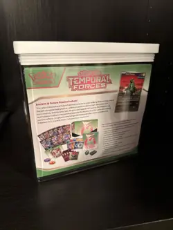 Pokemon Temporal Forces Pokemon Center Exclusive ETB Iron Leaves, Sealed + Case - Image 3
