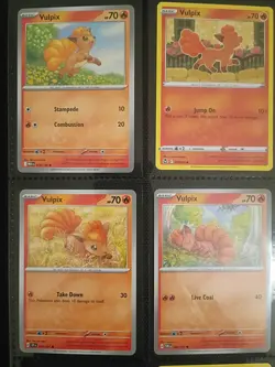 x16 Vulpix Ninetails pokemon mixed lot collection - Image 2