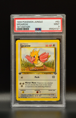 Spearow 1st Edition 1999 Pokemon Jungle #62 WOTC PSA 9 Newly Graded - Image 1