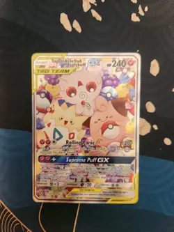 Togepi & Cleffa & Igglybuff GX 143/236 Alt Art Ultra Rare Holo Pokemon TCG - Image 1