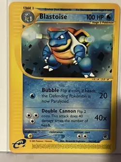 Blastoise 36/165 Expedition NM Pokemon Fast Shipping - Image 1