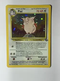 Pokemon Karte - Pixi (1/64) HOLO Base Set Dschungel Deutsch 1999 - Vintage - EX+ - Image 1