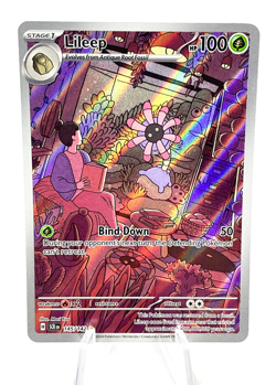 Lileep 145/142 - Stellar Crown - Illustrator Rare - Pokemon - NM - Image 1