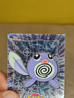 2000 Topps Chrome Pokemon Poliwag #60 TV Animation Edition Foil - Image 3