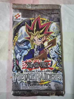 Metal Raiders - 2002 Yu-Gi-Oh! 1st Edition Booster Pack - Image 1