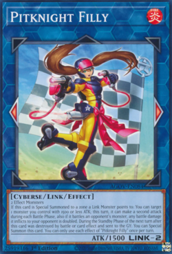 1X NM Pitknight Filly - AGOV-EN084 - Common 1st Edition yugioh - Image 1