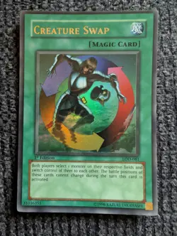 Creature Swap 1st Edition LOD-081 Yu-Gi-Oh! Trading Card Game - Image 1