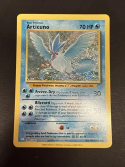 Articuno Pokemon • Classic Collection • 009/034 Trading Card Game Classic - Image 1