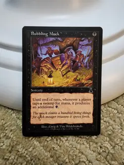 Bubbling Muck x1 Urza's Destiny #54 NM 1999 MTG vintage - Image 1