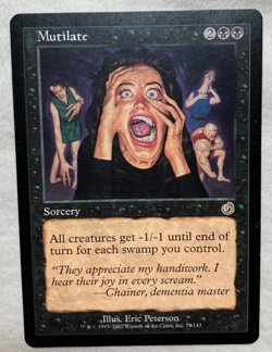 MTG Mutilate x1 - Torment - Image 1