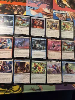 Magic The Gathering Universes Beyond Marvel Spider-Man Common Lot Of 80 - Image 4