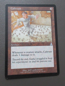 1x Caltrops Urza's Destiny MTG Magic the Gathering Uncommon Artifact - Image 1