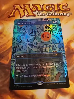 Magic The Gathering Secret Lair Gift Wrapped - Distant Melody Foil - MTG NM - Image 1