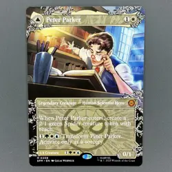 2025 MTG Spider-man Peter Parker/Amazing Spider-Man 10 Mythical Creature 0208 - Image 2