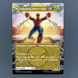 2025 MTG Spider-man Peter Parker/Amazing Spider-Man 10 Mythical Creature 0208 - Image 3
