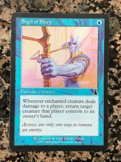 MTG Sigil of Sleep x1 Urza's Destiny, Magic the Gathering - Image 1